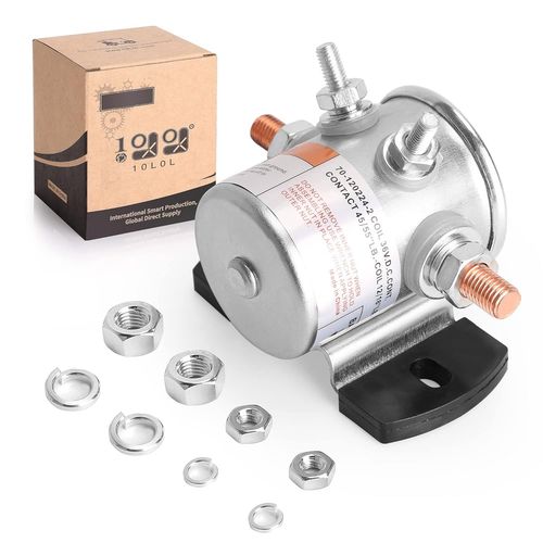 "Solénoïde Pour Voiture De Golf, #70 Series Continuous Duty Ezgo Solenoid Relay For 36 Volt Ezgo Electric Golf Car, <Br />Oem# 27855g01 11761g1 27855g02 31680g1 3016"