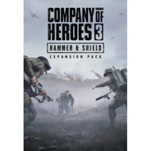 Company Of Heroes 3: Hammer & Shield Expansion Pack (Extension/Dlc) - Steam - Jeu En Téléchargement - Ordinateur Pc