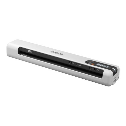Epson WorkForce DS-80W - Scanner de documents - Capteur d'images de contact (CIS) - A4 - 600 dpi x 600 dpi - jusqu'à 15 ppm (mono) / jusqu'à 15 ppm (couleur) - jusqu'à 300 pages par jour - USB...