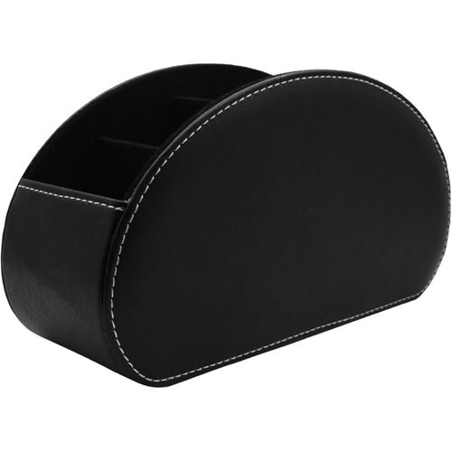 Boîte De Stockage En Cuir Multifonctionnelle Pour Le Bureau Pour Le Rangement D'articles De Papeterie, Crayons/Stylos, Téléphones Portables, Cartes De Visite, Notes, Télécommandes