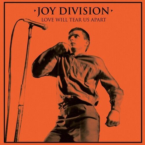 Joy Division - Love Will Tear Us Apart - Orange/Black Splatter [Vinyl Lp] Black, Colored Vinyl, Orange