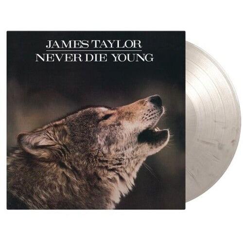 James Taylor - Never Die Young - Limited 180-Gram White & Black Marble Colored Vinyl [Vinyl Lp] Black, Colored Vinyl, Ltd Ed, 180 Gram, White, Holland - Import