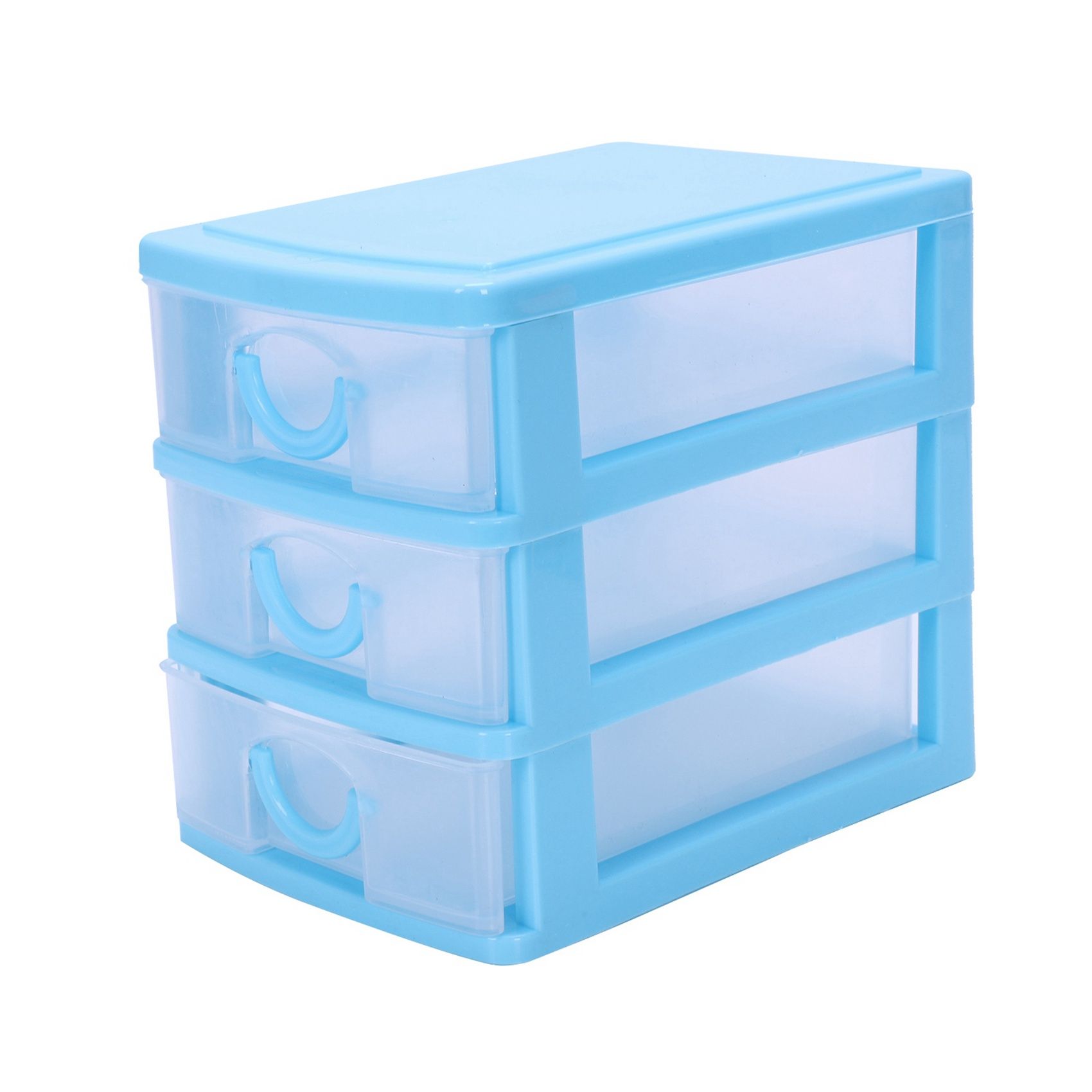 2X Mini BoTe de Rangement en Plastique de Type Tiroir Trans... - 3