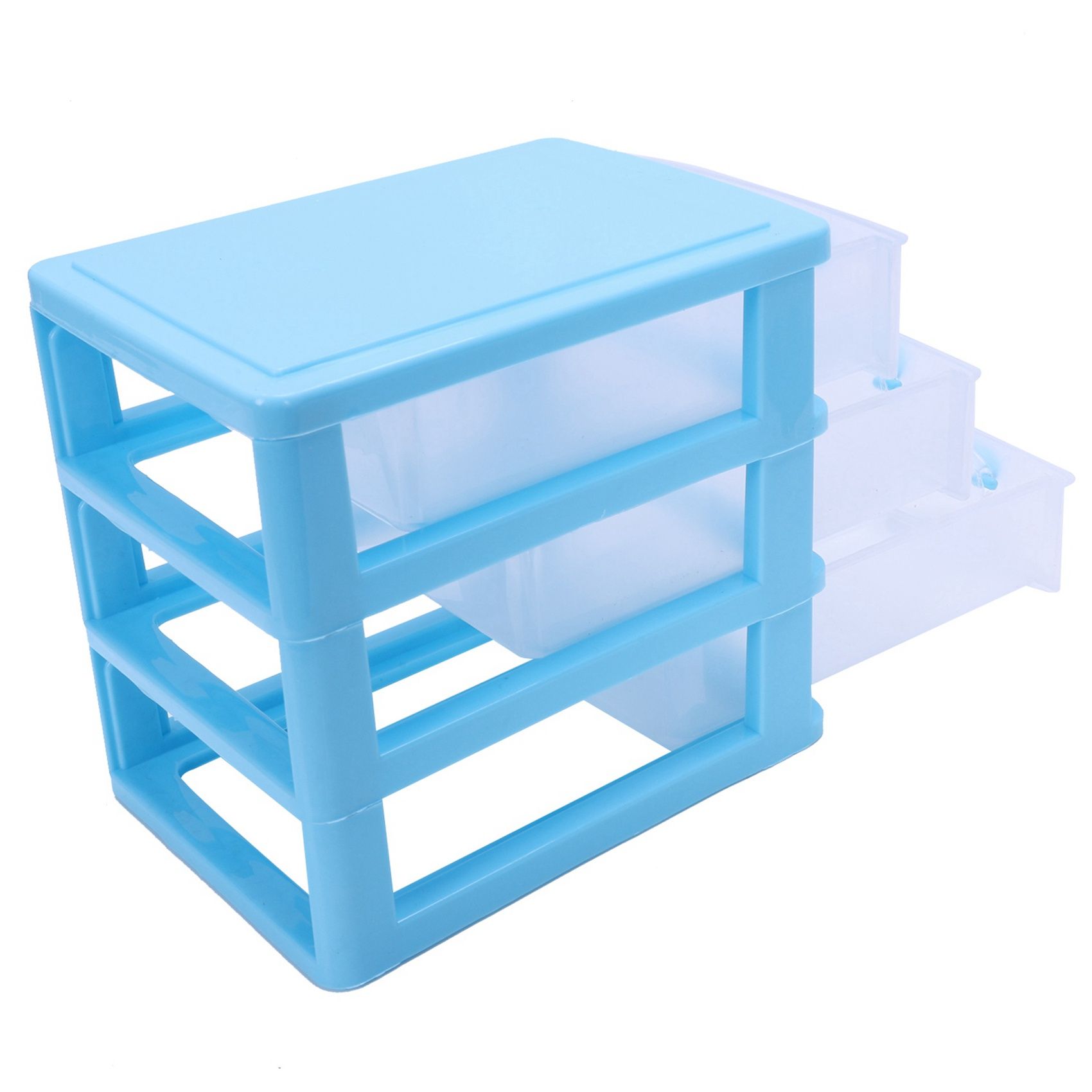 2X Mini BoTe de Rangement en Plastique de Type Tiroir Trans... - 6