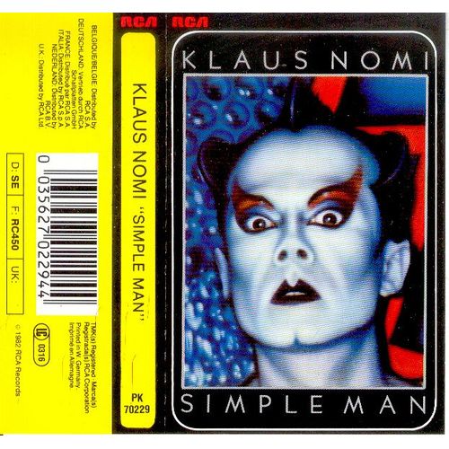 Klaus Nomi Simple Man (Import Germany)