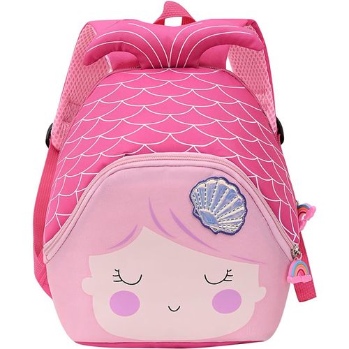 Sac à Dos Enfant 3 Ans Sirène Sac Maternelle Filles Cartable Fille Sirène Mini Sac Enfant Bebe 2 Ans Sac Creche Fille Maternelle 4 Ans Vert 25x15x30cm