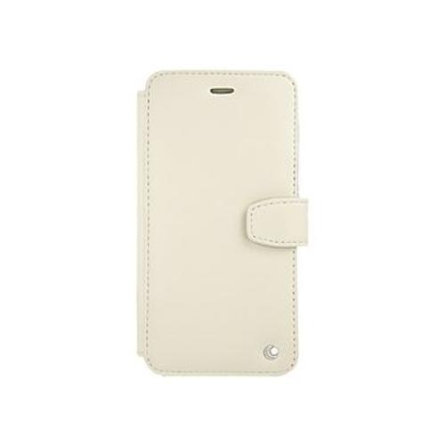 Noreve Tradition B Blanc - Étui Cuir Avec Porte-Cartes Pour Iphone 6 / 6s