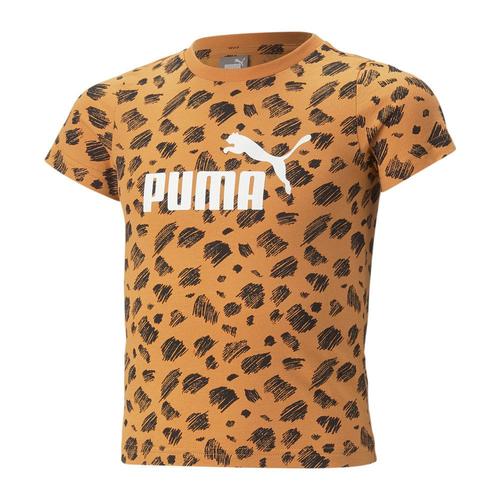 T-Shirt Orange Fille Puma Mate