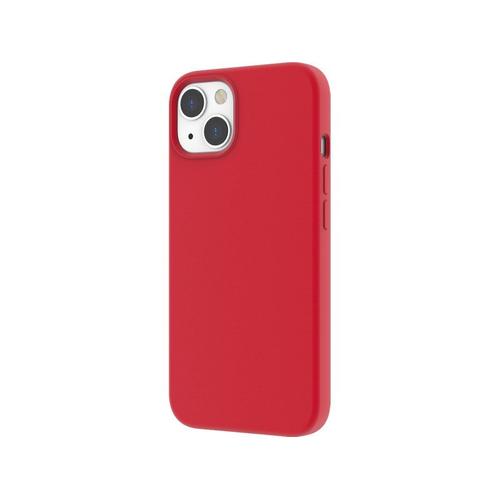Coque Iphone 13 Silicone Magnétique (Comp Magsafe) Rouge Novodio