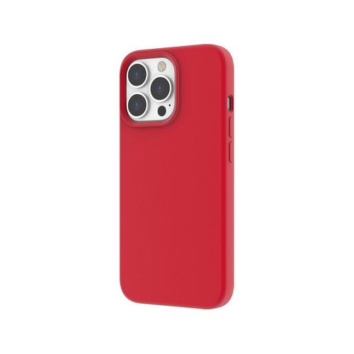 Coque Iphone 13 Pro Silicone Magnétique (Comp Magsafe) Rouge Novodio