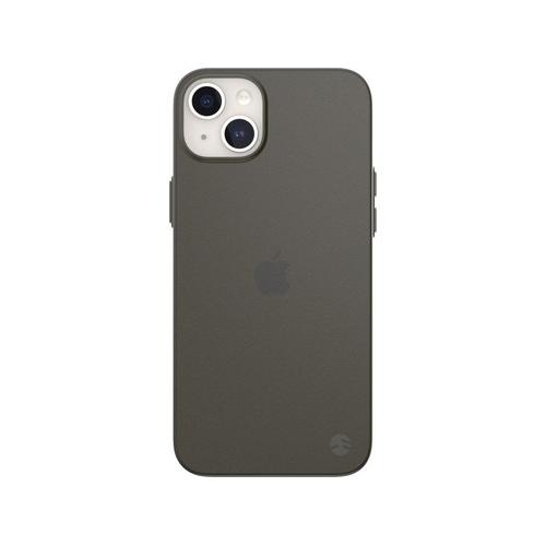 Coque Ultra Fine Pour Iphone 15 Plus - Noire Transparente - Switcheasy 0.35