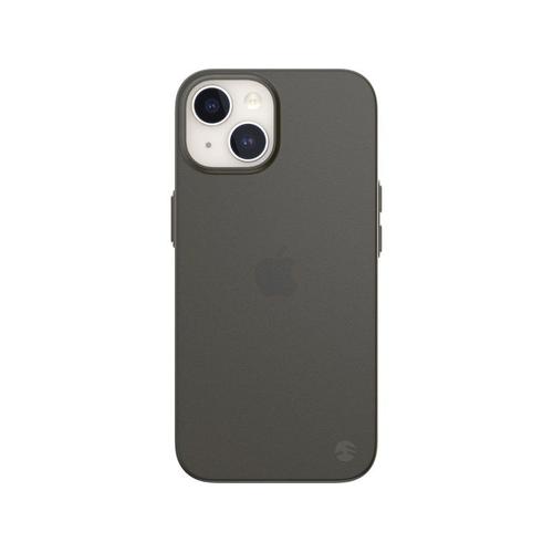 Coque Ultra Fine Pour Iphone 15 - Noire Transparente - Switcheasy 0.35