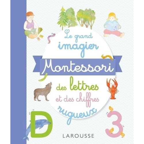 Le Grand Imagier Montessori Des Lettres Et Des Chiffres Rugueux