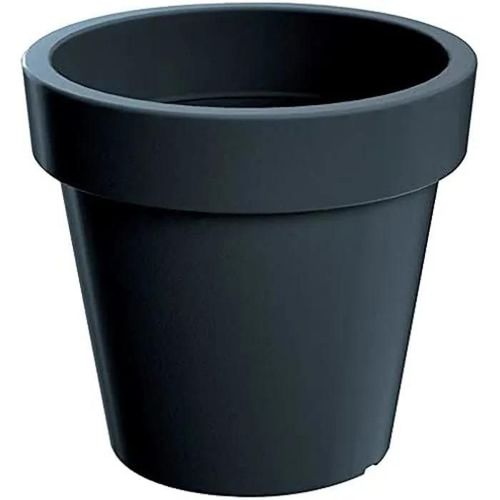 Pot De Fleurs - Prosperplast - Lofly - Plastique - Anthracite - 24,5 X 24,5 X 22,5 Cm