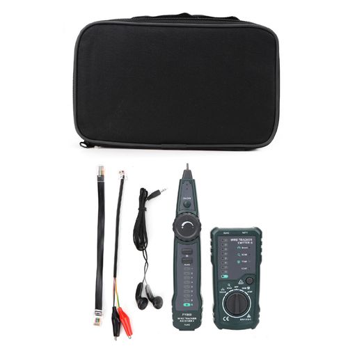 Testeur de câble réseau téléphonique FY868, Kit de suivi de fil Lan RJ45 RJ11