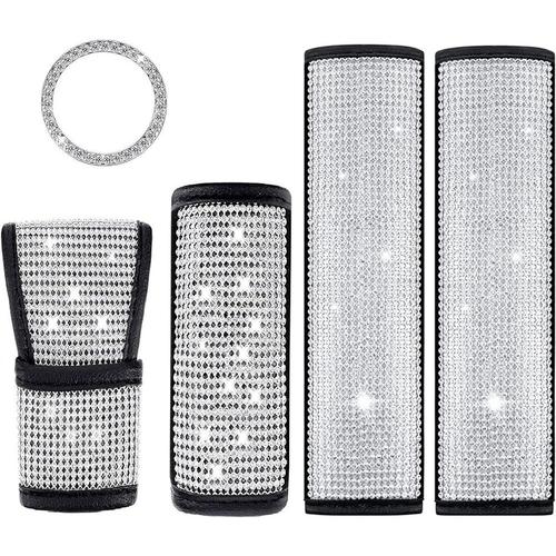 Housse De Protection Pour Levier De Vitesse De Voiture Avec Cristaux Brillants