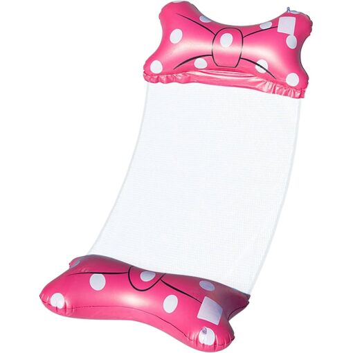 Rose Rouge Lit Flottant Gonflable Hamac Gonflable Pour Piscine