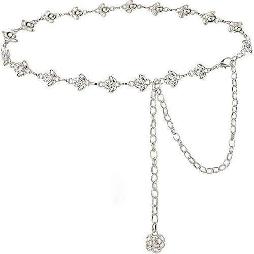 Ceintures En Chaîne Pour Femmes Chaîne De Taille En Strass Pour Robe