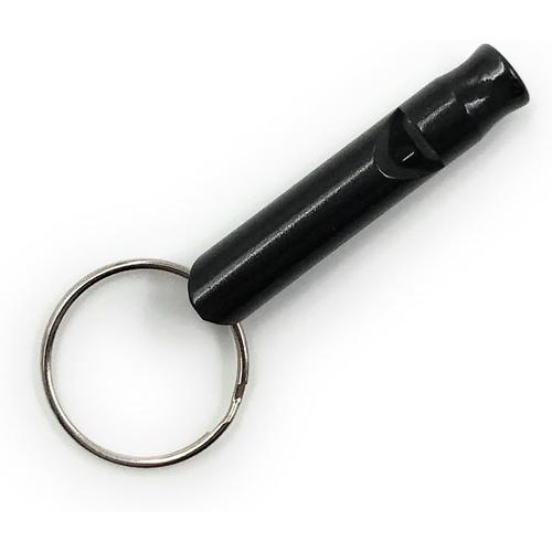 Sifflet D'urgence, Noir Signal De Sifflet, Sifflet De Chien, Sifflet D'urgence, Sifflet D'alarme, Sifflet Pour Auto-Défense Avec Anneau Porte-Clés, Jusqu'à 140db, Extrêmement Fort