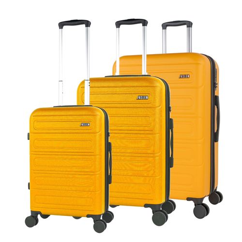 Valises. Lot De Valise Rigides 4 Roulettes - Valise Grande Taille, Valise Soute Avion, Bagages Pour Voyages.Ensemble Valise Voyage. Verrouillage À Combinaison