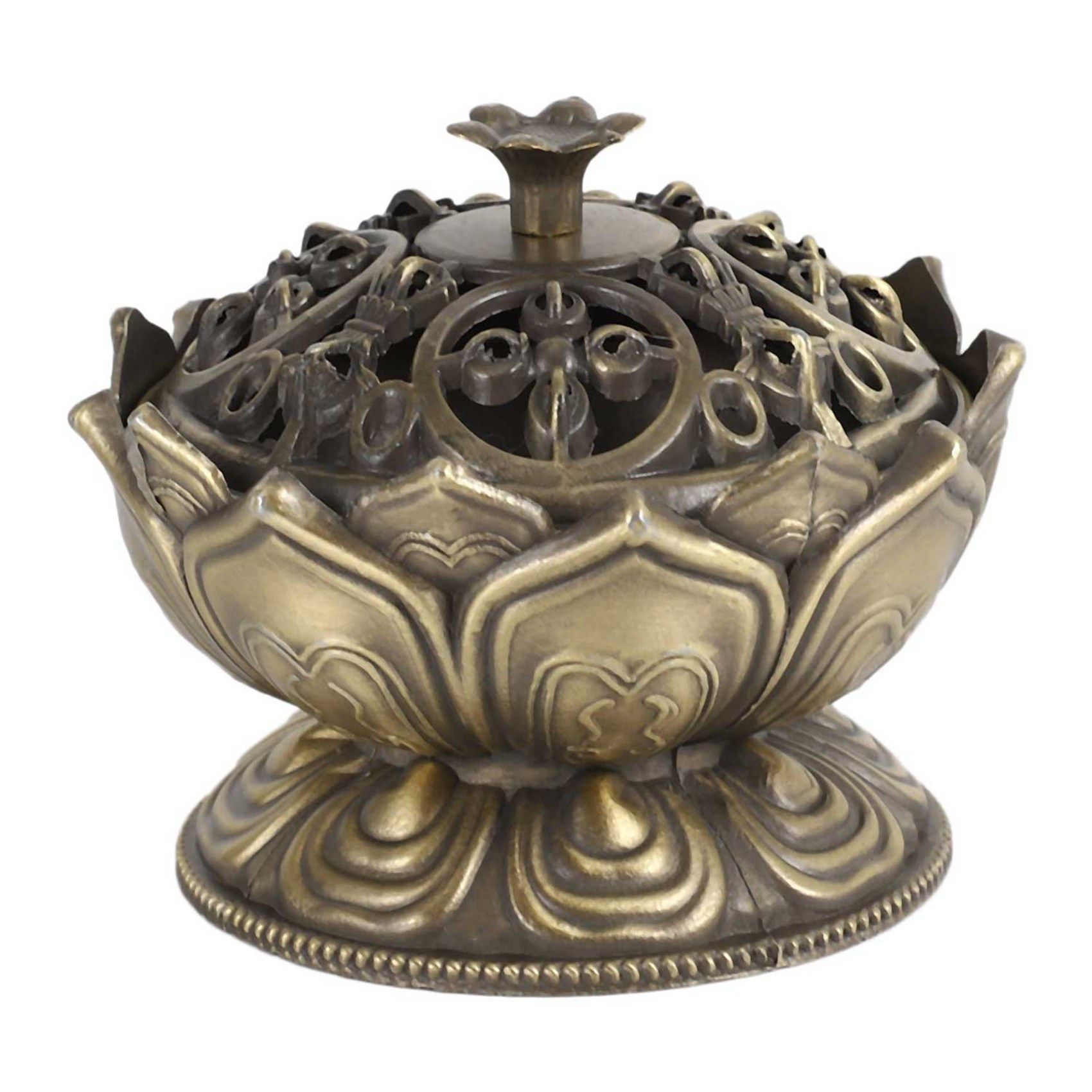 2X BrLeur D'Encens Support D'Encens de Fleur de Lotus Encen... - 5