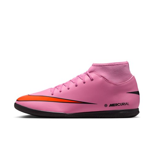 Chaussures De Foot En Salle Montante Nike Mercurial Superfly 10 Club Rose