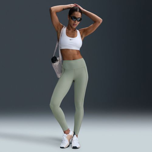 Legging Long Taille Haute Nike One Fitted Pour Femme - Vert