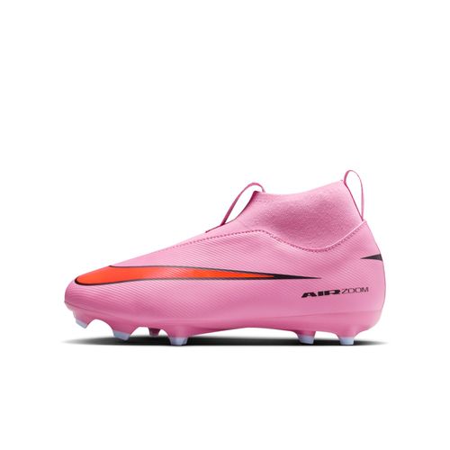 Chaussures De Foot Crampons Montante Multissurfaces Nike Jr. Mercurial Superfly 10 Academy Pour Enfant/ado Rose