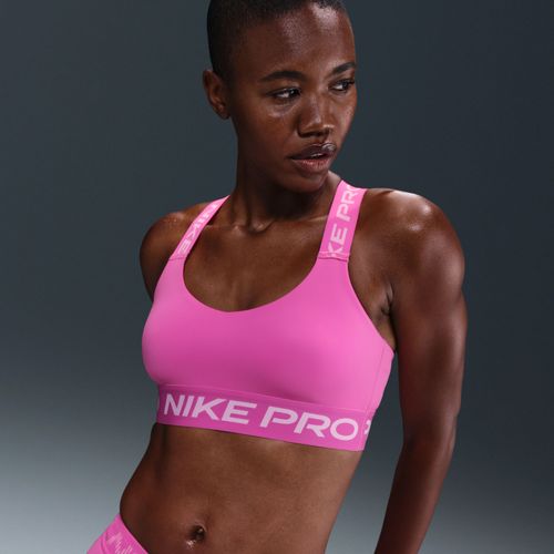Brassière De Sport Non Rembourrée À Maintien Léger Nike Pro Pour Femme - Rose