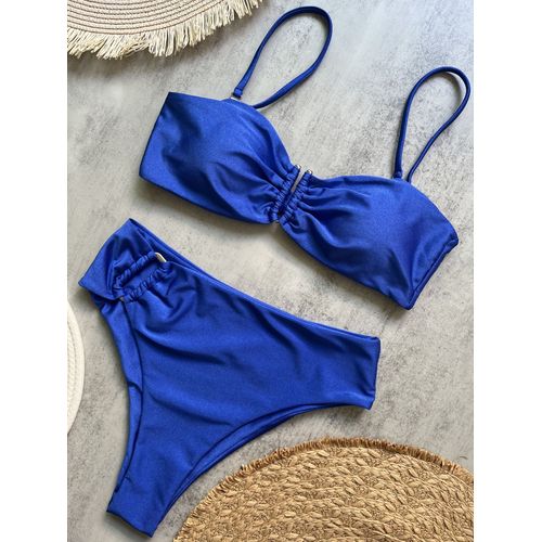 Bandeau Bikini Push Up Femmes Maillots De Bain 2025 Sexy Maillot De Bain Pour Femme Brésilien Bikini Ensemble String Biquini Maillots De Bain Solide Maillots De Bain