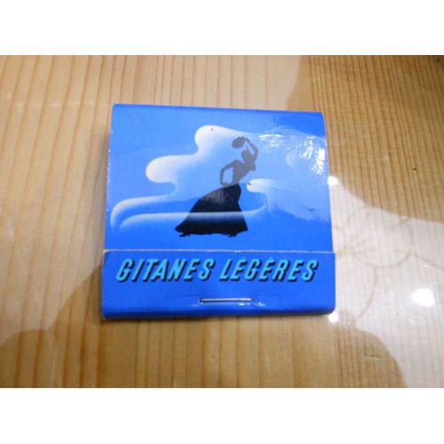 Pochette D'allumettes Gitanes Légères Entamée
