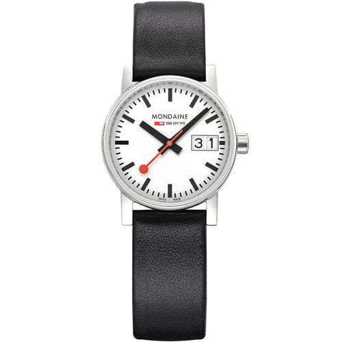 Ladies Watch Mondaine Mse.30210.Lbv, Quartz, 30mm, 3atm