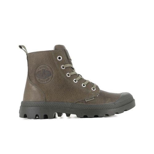 Chaussures Baskets En Cuir Fermetureclair Palladium Pampa Ess