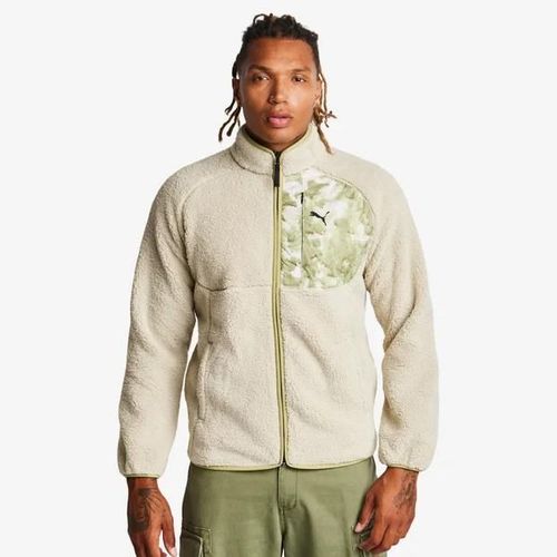Puma Pumatech Homme Manteaux Blousons - Beige - Taille: M - Sherpa - Foot Locker