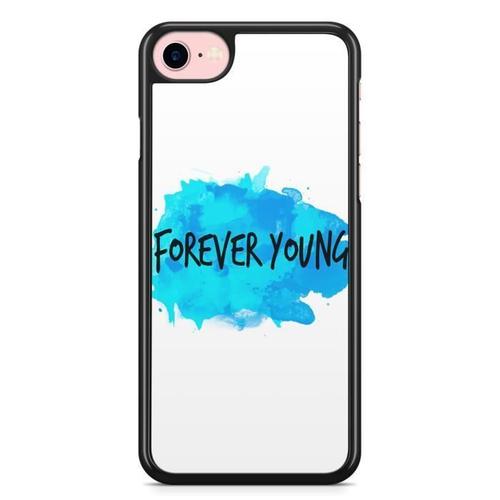 Coque Pour Samsung Galaxy S7 Edge Forever Young Paint