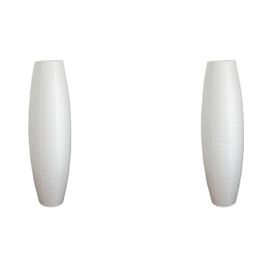 2x Lampadaire En Papier De Riz Créatif Lampe Haute Lumières Décor De Salon Papier Spécial Support Lumières À Côté De La Lampe Seulement Abat-Jour