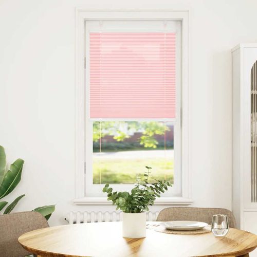 Vidaxl Store Plissé Rose 55x100 Cm Largeur Du Tissu 54,4 Cm Polyester