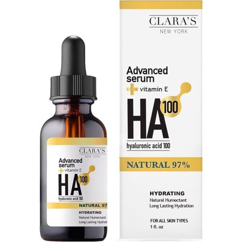Checarzhn--No1-Advanced Hydrating Hyaluronic Acid 100 Facial Serum, Long Lasting Hydration, For All Skin Types, 30ml
