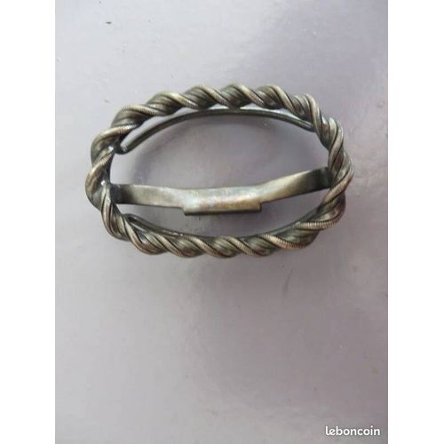 Ancienne Boucle De Ceinture Argent/6c
