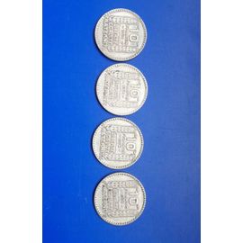 Lot 10 Francs Turin Argent