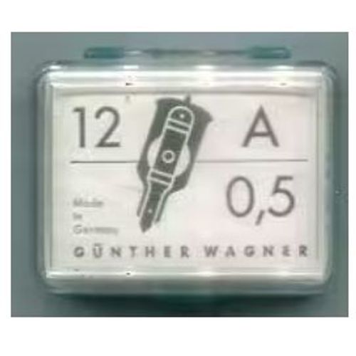 Boîte De 12 Pointes Pour Calligraphie - " Pelikan Graphos - A 0,5 - Günther Wagner " - Vintage