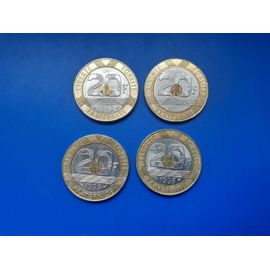 Lot 20 Francs Mont Saint Michel Sans Double Avec Variantes V Ouvert Et Fermé