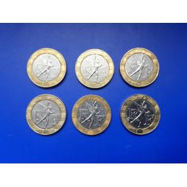 Lot 10 Francs Génie De La Bastille Sans Double.