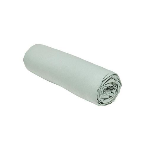 Drap Housse 2 Personnes Uni Coton 160x200 Cm
