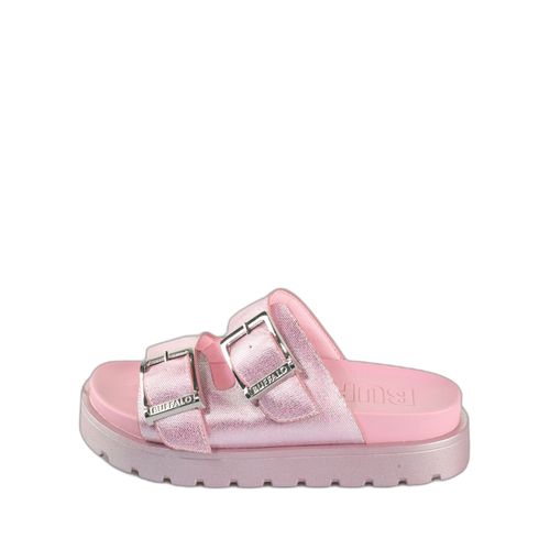 Mules Femme Buffalo Raya Ari - Vegan Denim