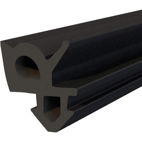Joint de fenêtre|Noir|1 m|S-1387 Rehau|Fenêtre PVC|Joint d'étanchéité en caoutchouc|Joint de fenêtre en plastique|Joint de porte en aluminium