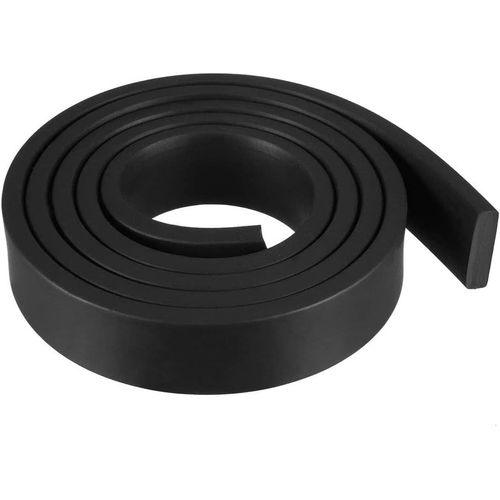 Joint d'étanchéité rectangulaire solide en caoutchouc 20 mm (l)x5 mm (P)x1 m (L)-Joint d'étanchéité solide pour joint de fenêtre ou de porte