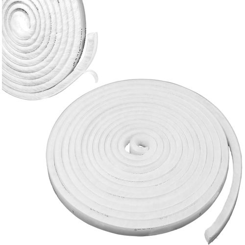 Joint à brosse autocollant 5 m,pour brosse de porte,fenêtre-Coupe-vent et anti-poussière-Blanc-9x23 mm-5 m