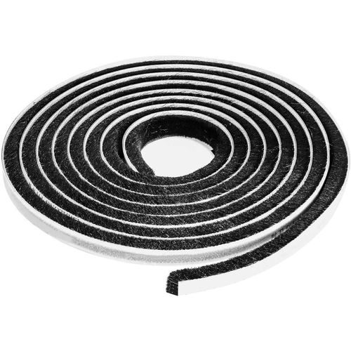 Joint à brosse autocollant 5 m,pour brosse de porte,fenêtre-Coupe-vent et anti-poussière-Noir-7x8 mm-5 m