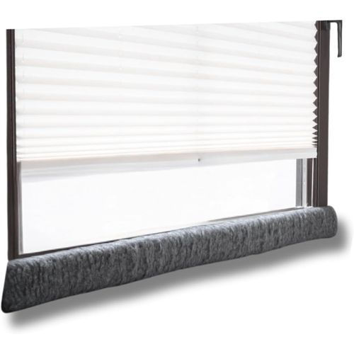 Boudin de porte en laine vierge Anthracite 150 cm